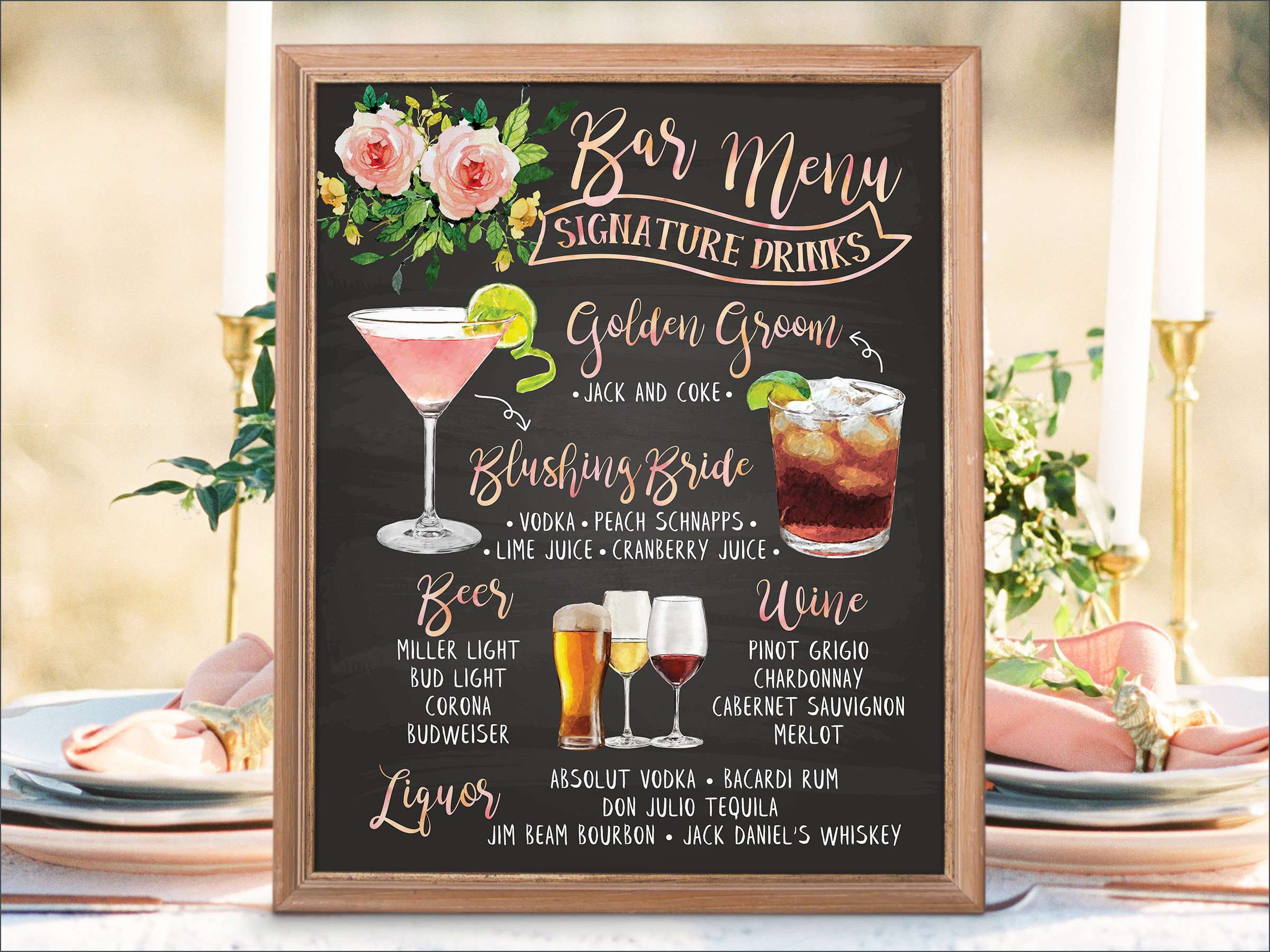 10+ Birthday Party Menu Designs and Examples