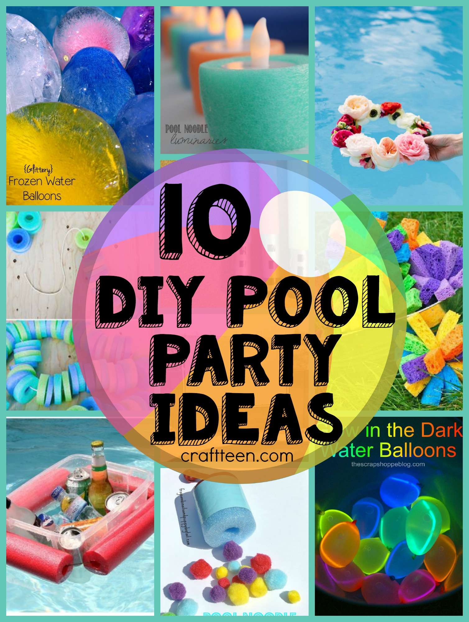 10 DIY Ideas for a Pool Party  Craft Teen