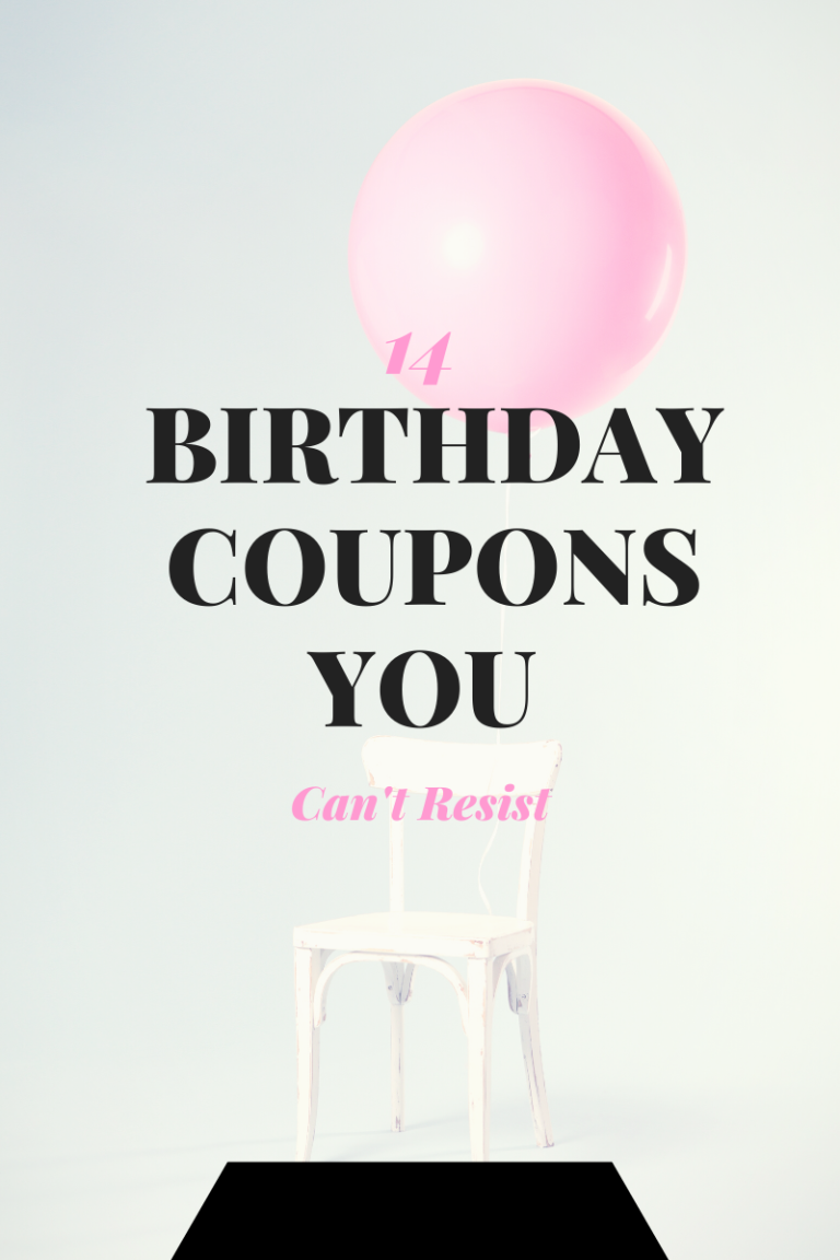 14 Birthday Freebies/Discounts You Cant Resist