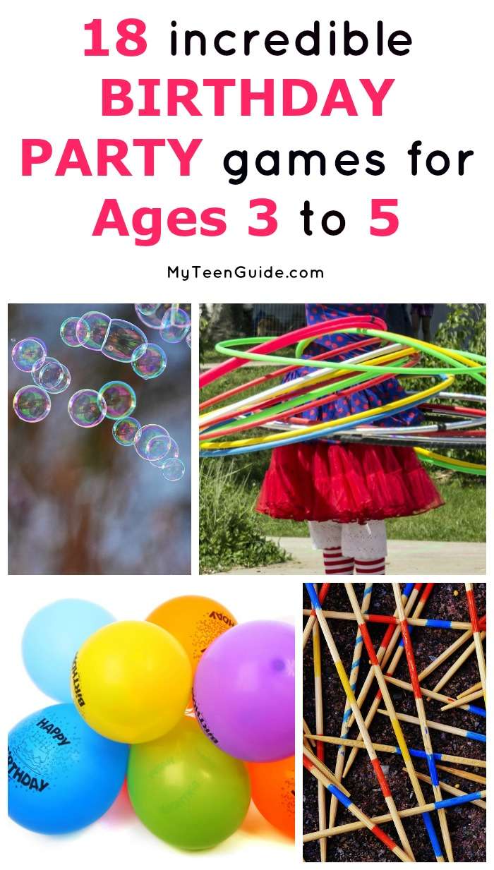 18 Incredible Birthday Party Games for Ages 3 to 5