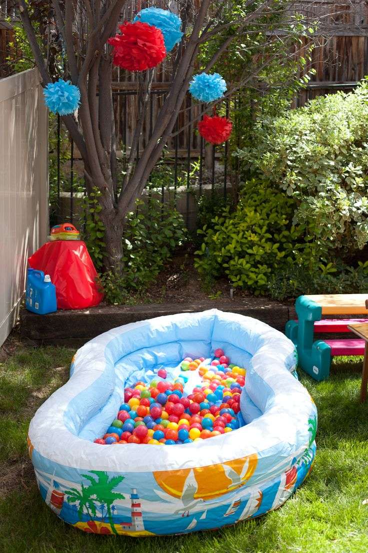 1st Birthday Party Activity / Entertainment: Ball Pit ...