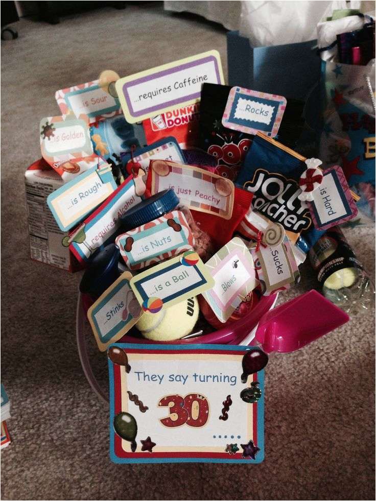 30th Birthday Gift Baskets for Her the 25 Best 30th Birthday Gifts ...