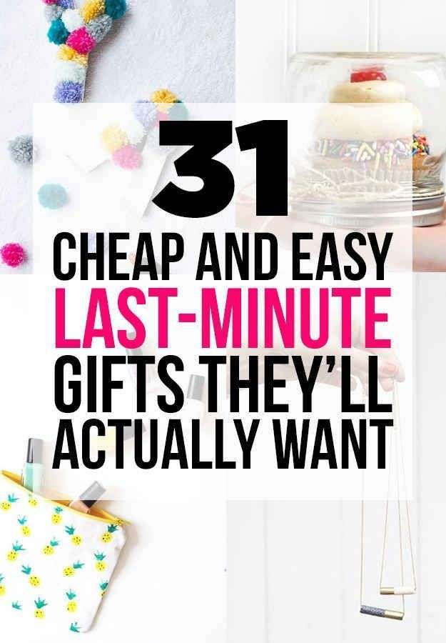 31 Cheap And Easy Last