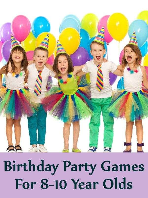 4 Birthday Party Games For 8