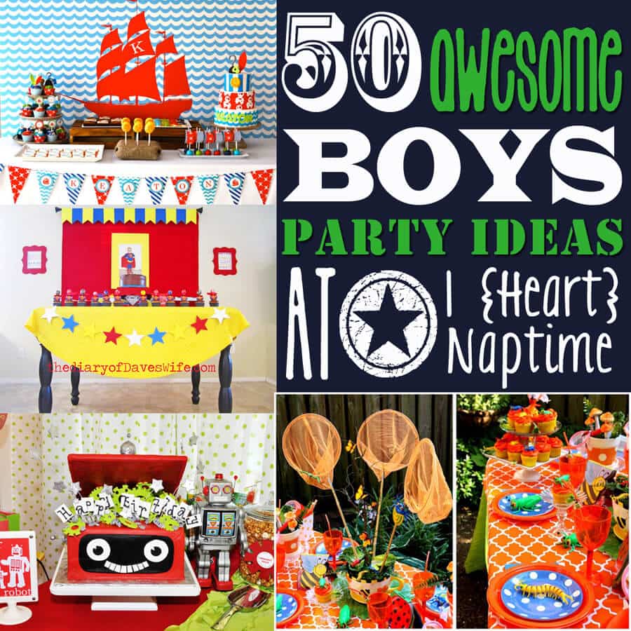 4 Year Old Boy Birthday Party Ideas