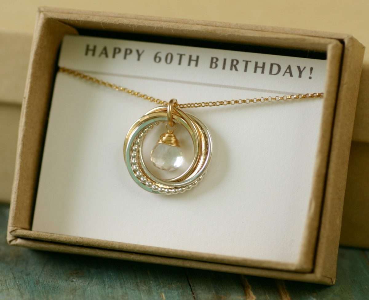 60th birthday gift for her rock crystal by ILoveHoneyWillow