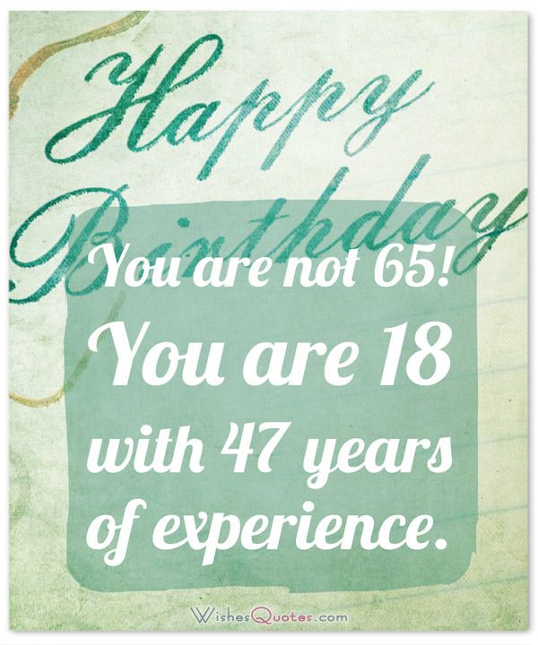 65th Birthday Wishes And Amazing Birthday Card Messages