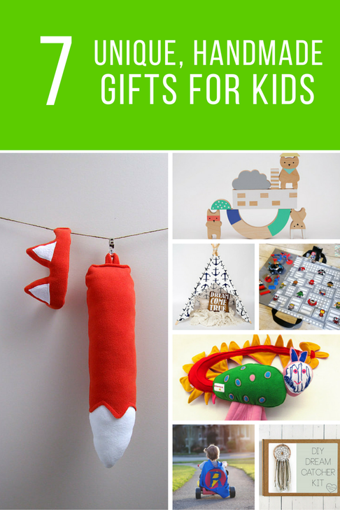 7 Unique, Handmade Birthday Gifts for Kids