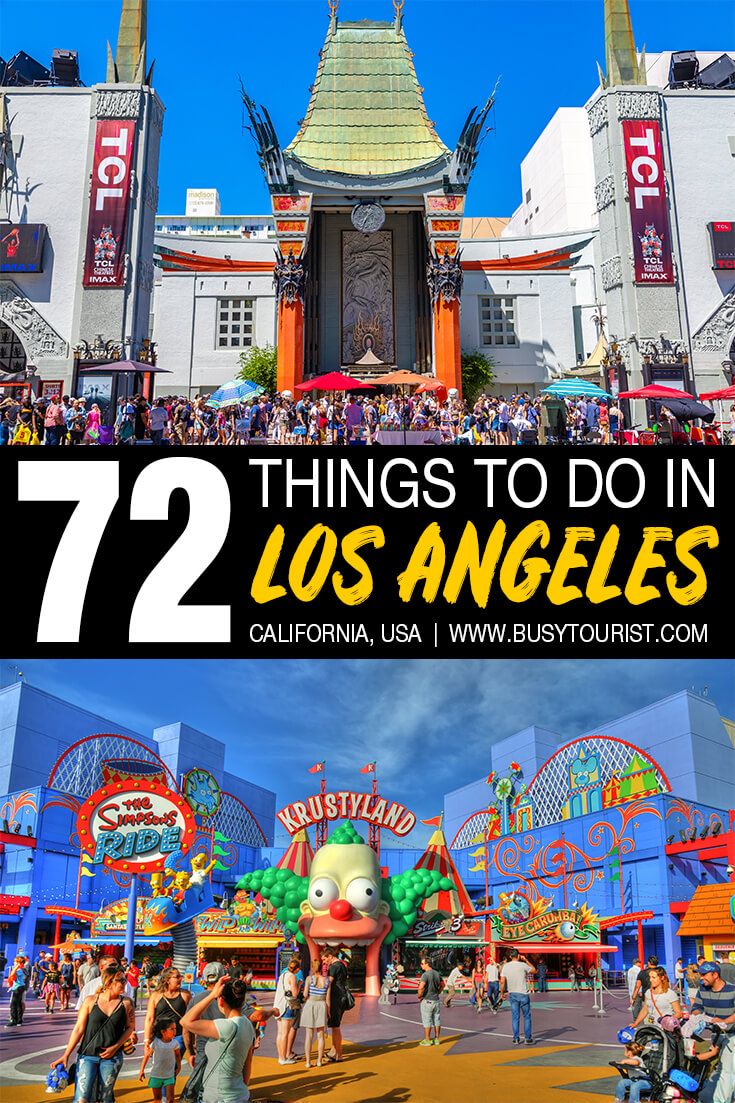 72 Best &  Fun Things To Do In Los Angeles (California)
