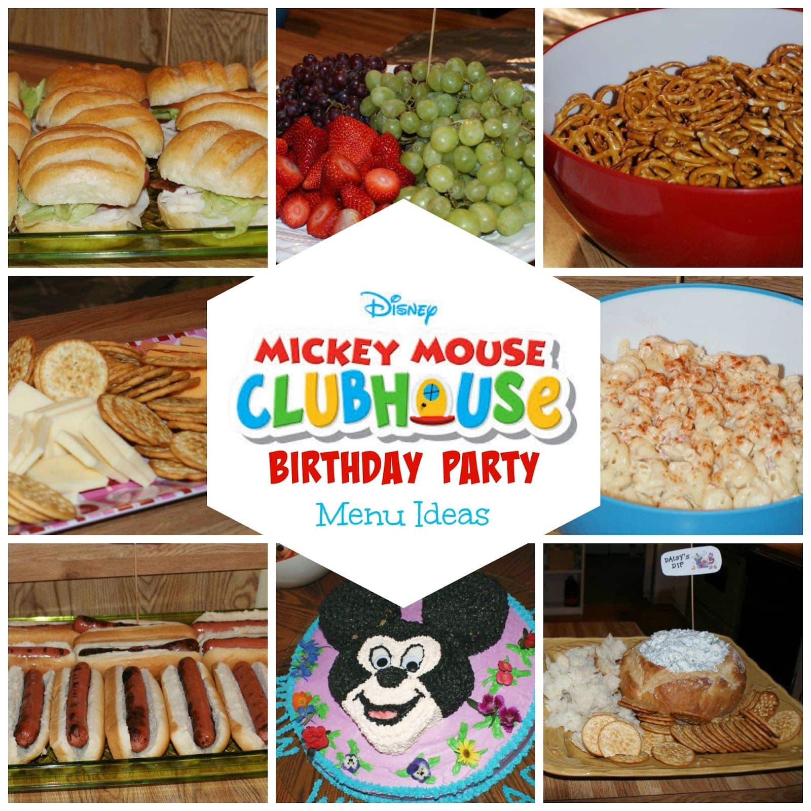 8 Mickey Mouse Birthday Party Menu Ideas
