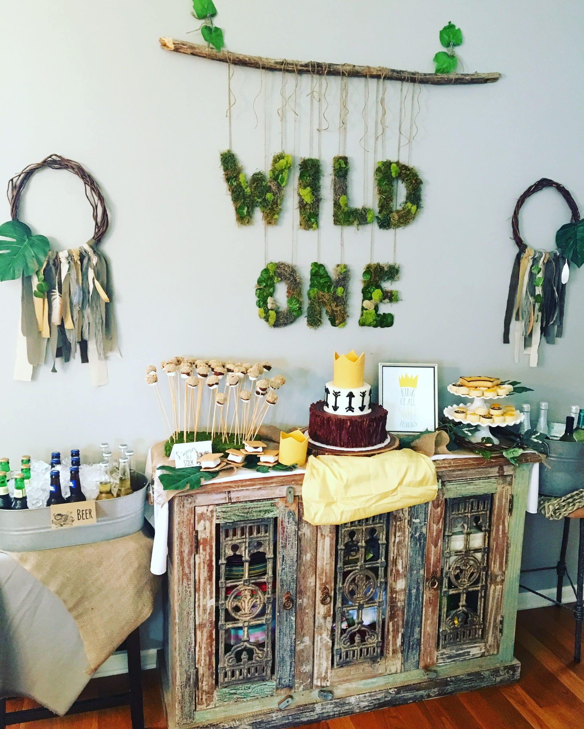 " A Wild One"  Where the Wild Things Are First Birthday Party