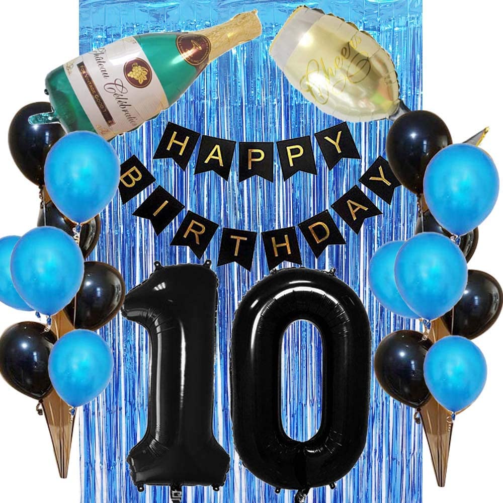 Amazon.com: 10th Birthday Decorations for Boy Party Supplies