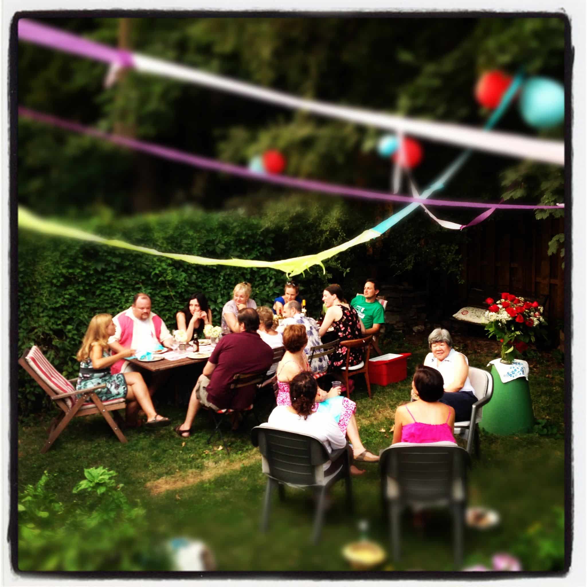 Backyard Birthday Party For Adults