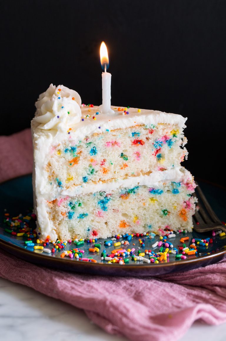 Best Birthday Cake Recipe {Funfetti Cake}