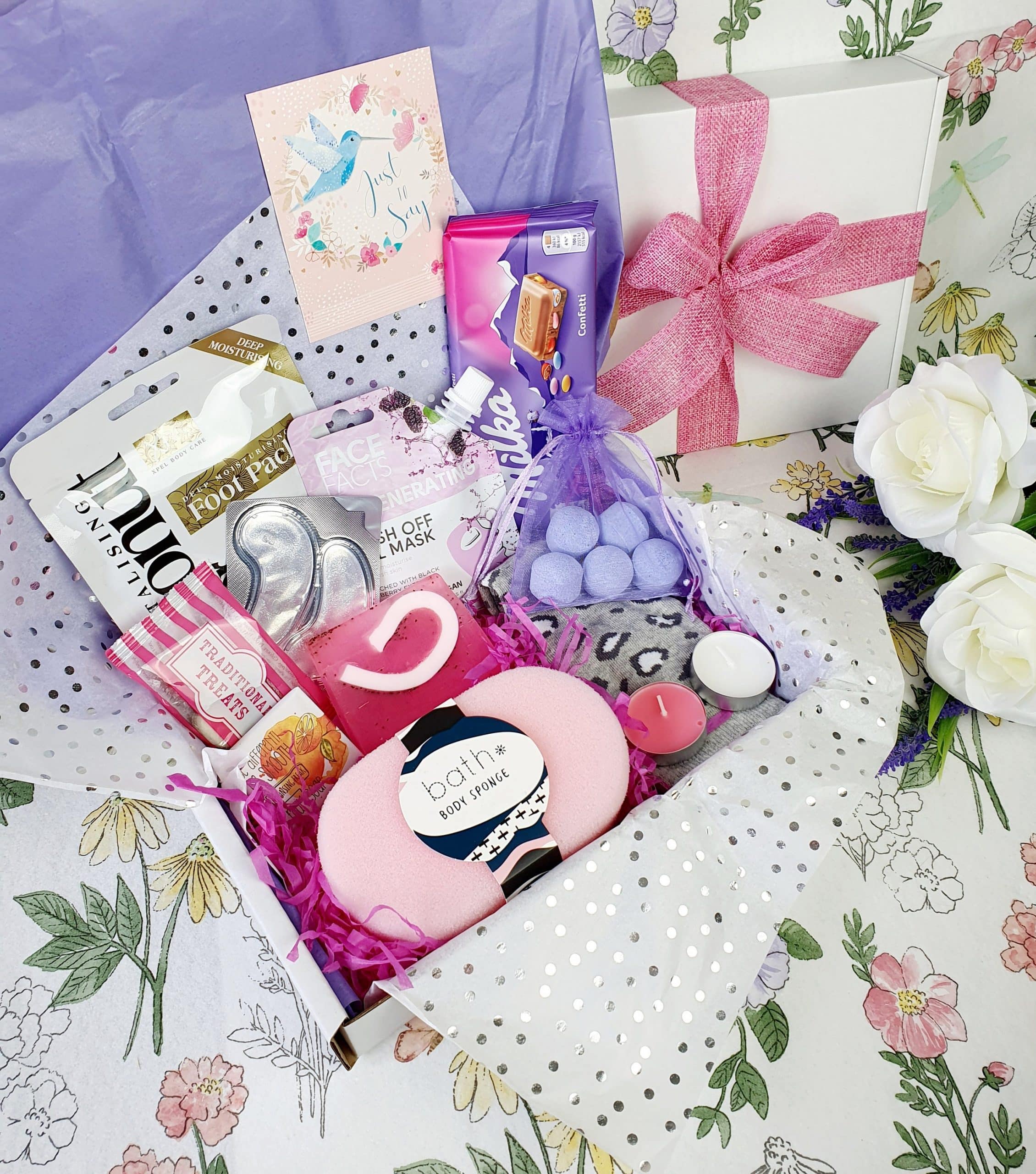 Birthday Gift Box for Her Pamper Hamper Gift for Her Best
