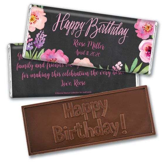 Bonnie Marcus Collection Personalized Embossed Chocolate ...