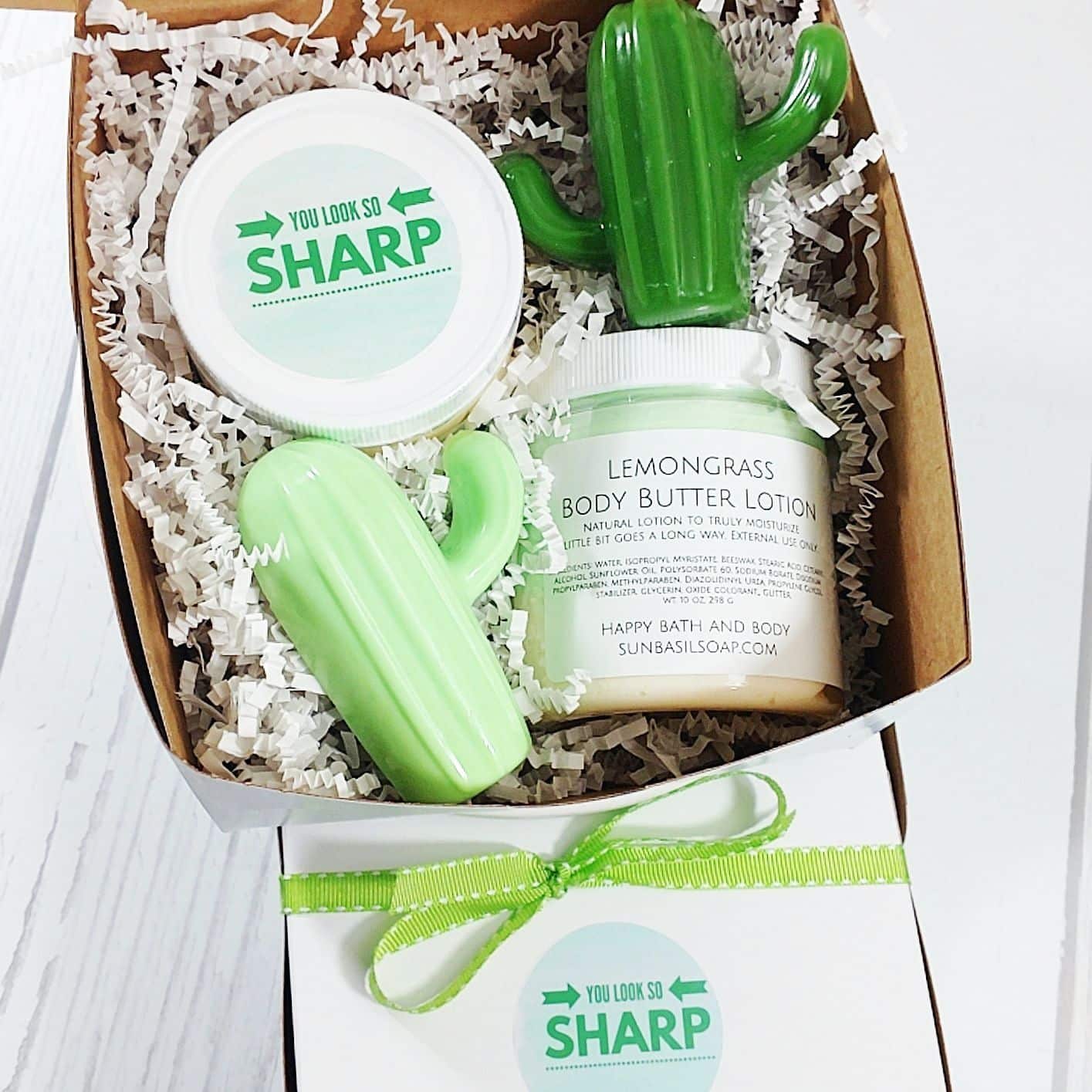 Cactus inspired Bath gift sets for your best friend. You are looking so ...