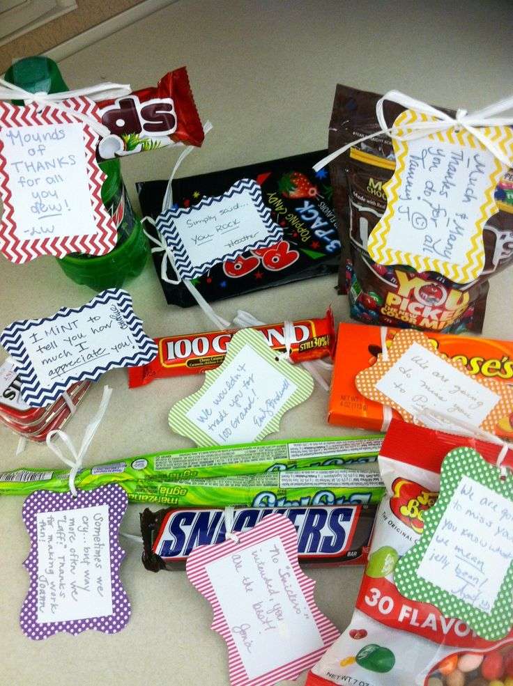 Candy quotes, Staff gifts, Teacher appreciation gifts
