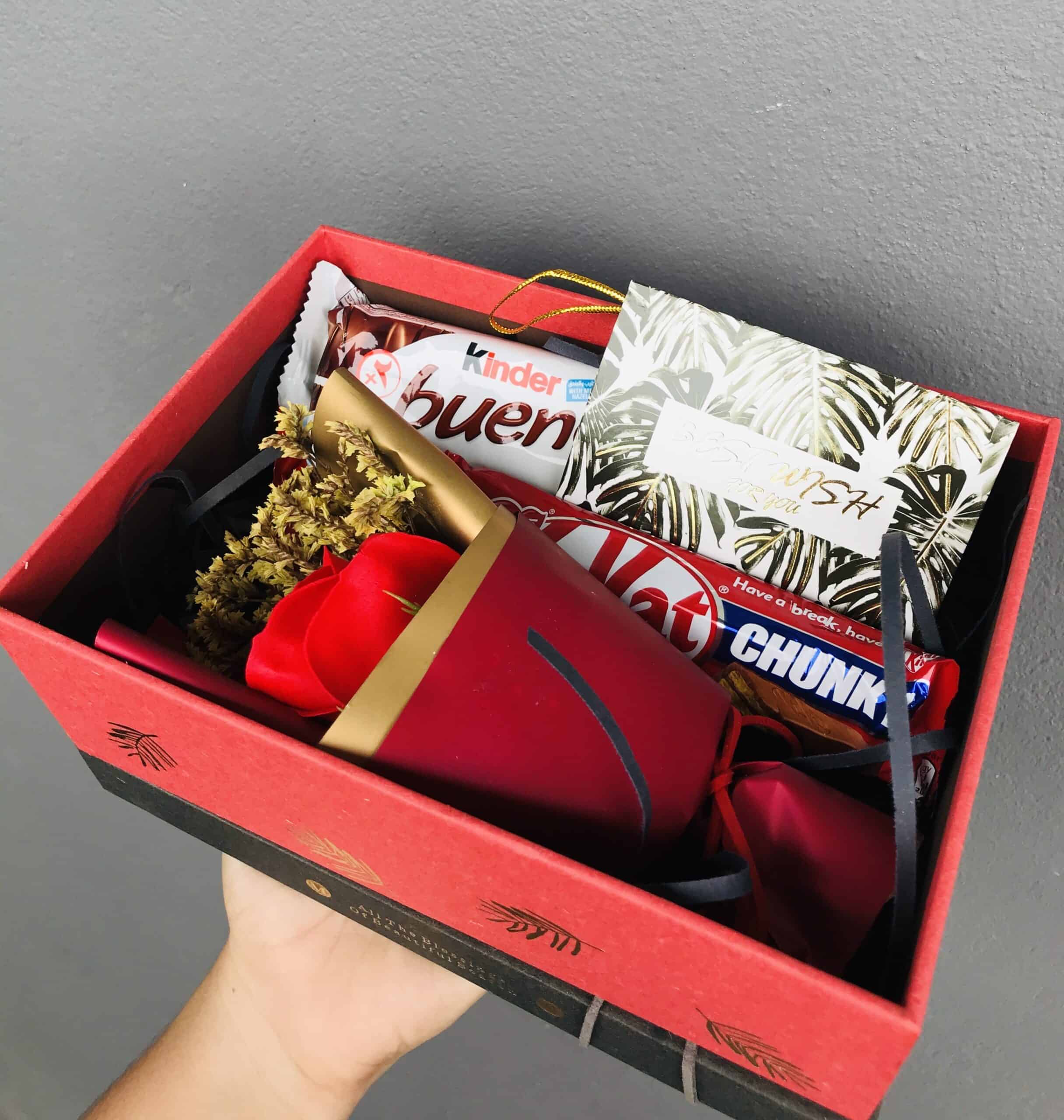 Chocolate Gift Box For Him/ Her Birthday/ Anniversary ...