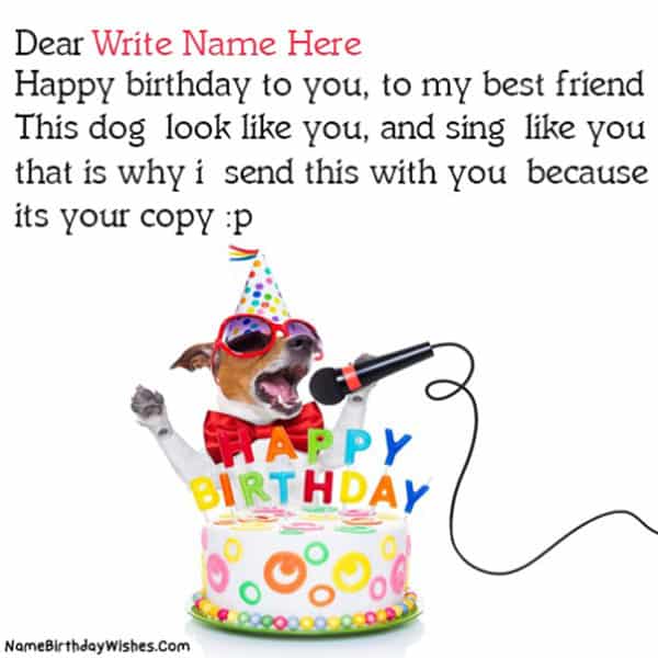 Create Funny Birthday Wishes With Name