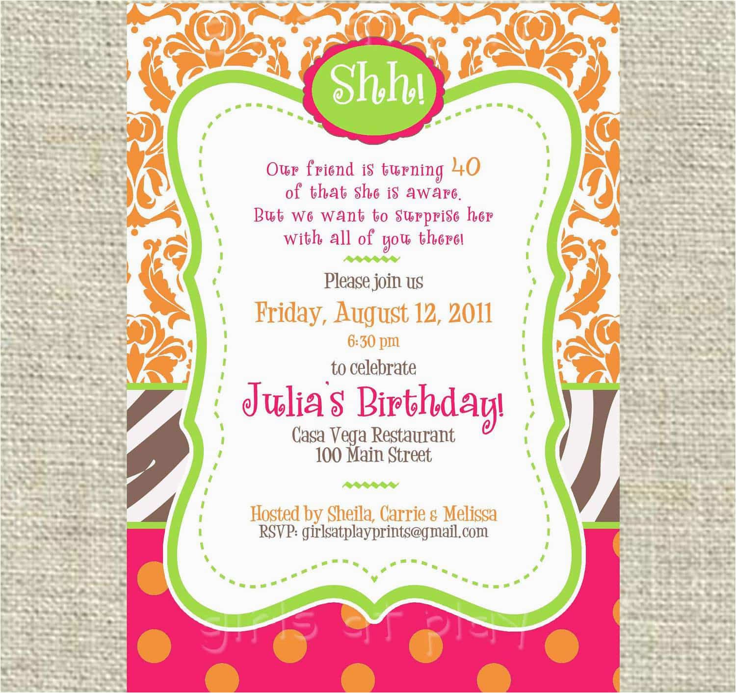 Creating A Birthday Invitation Create Easy Kids Birthday Invitation ...