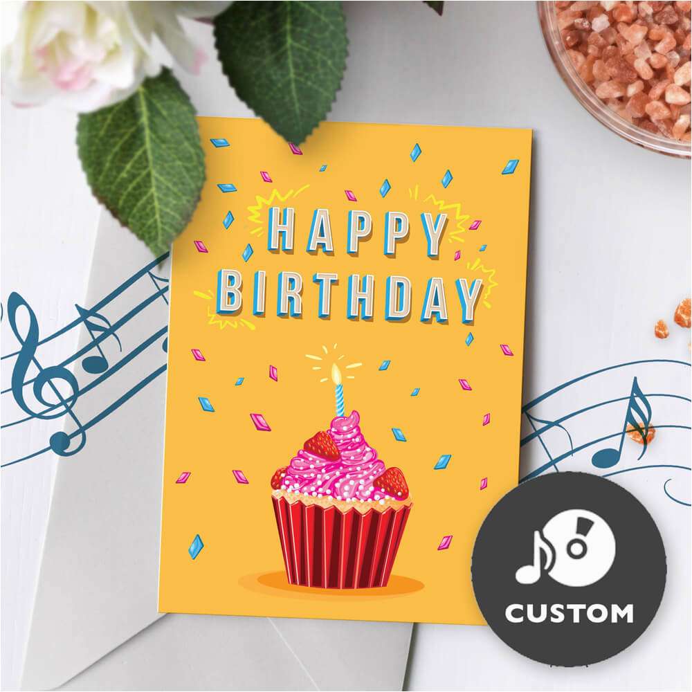 Custom Singing Birthday Cards