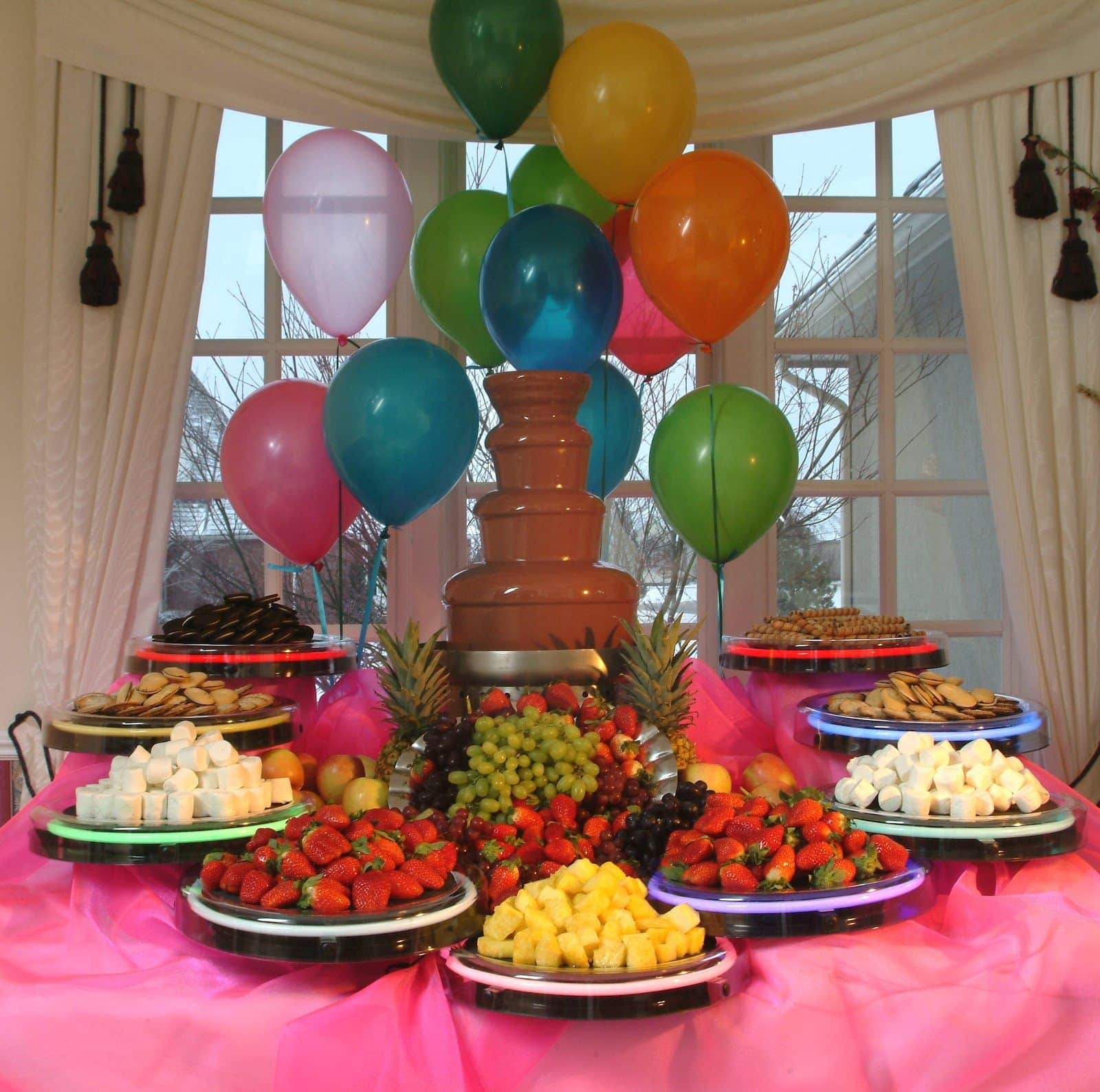 dessert tables birthday party lovely birthday party ideas for kids ...