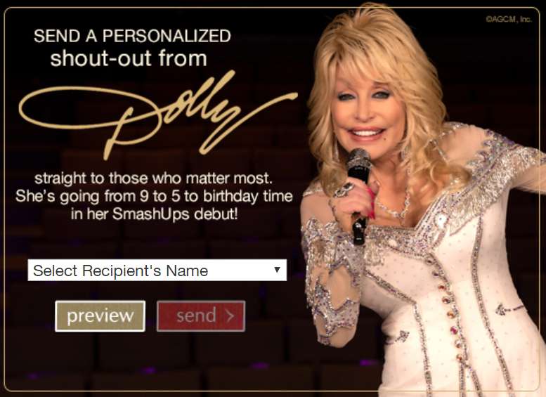 Dolly Parton Singing Happy Birthday Card ...