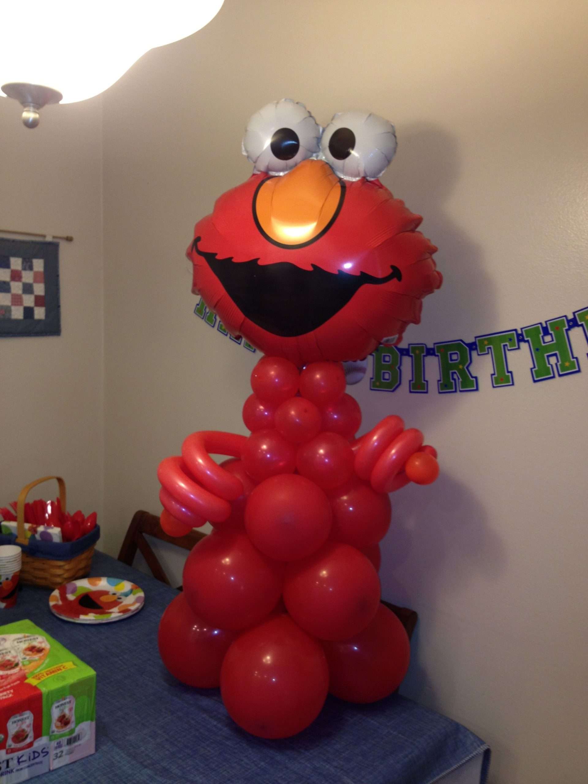 Elmo balloon Character