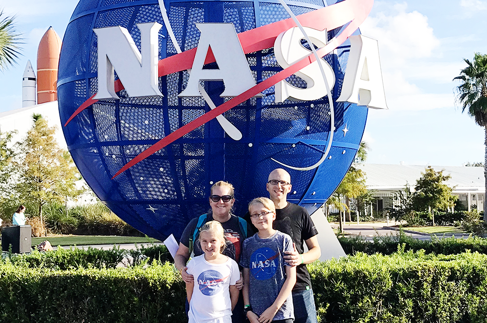 Family Sleepover At Kennedy Space Center