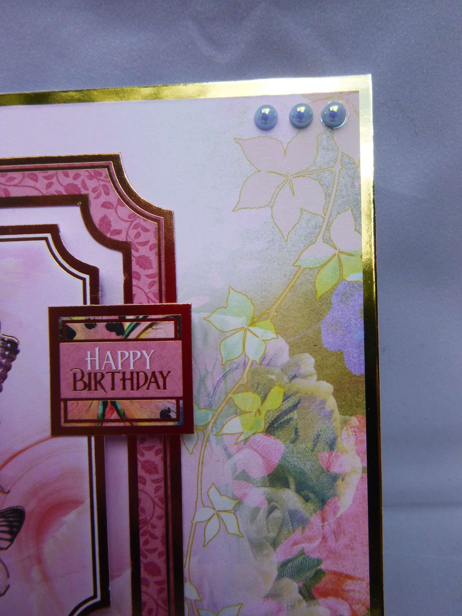 Floral Butterfly Card, Happy Birthday Card, Special Day ...