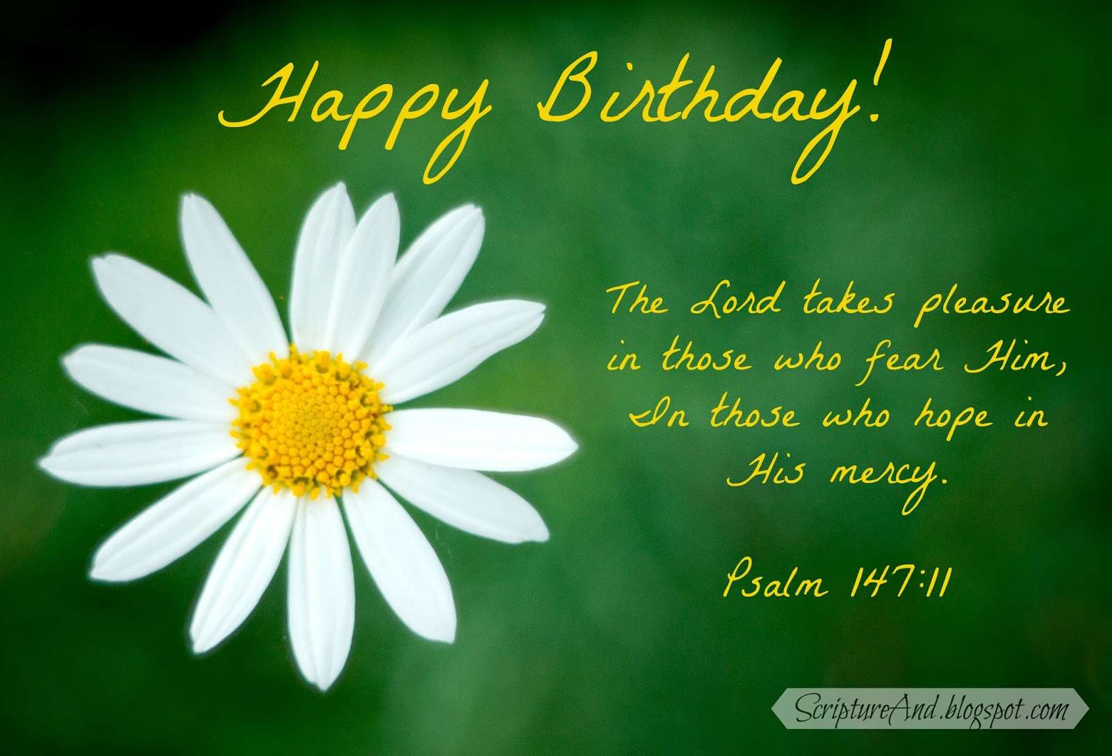 Free Birthday Images with Bible Verses