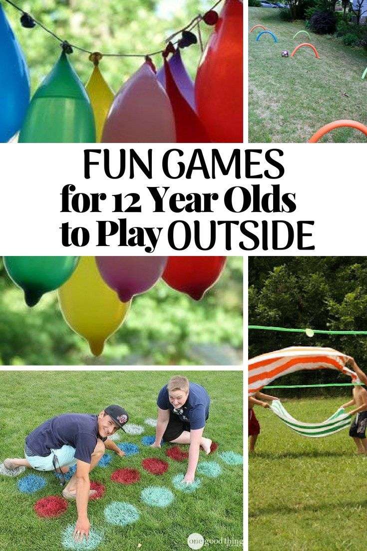 Fun Games for 12 Year Olds to Play Outside