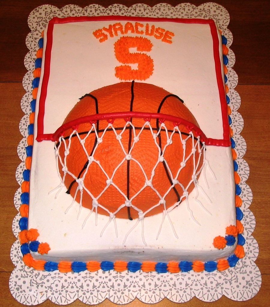 Go Orange! Syracuse University March Madness Cake