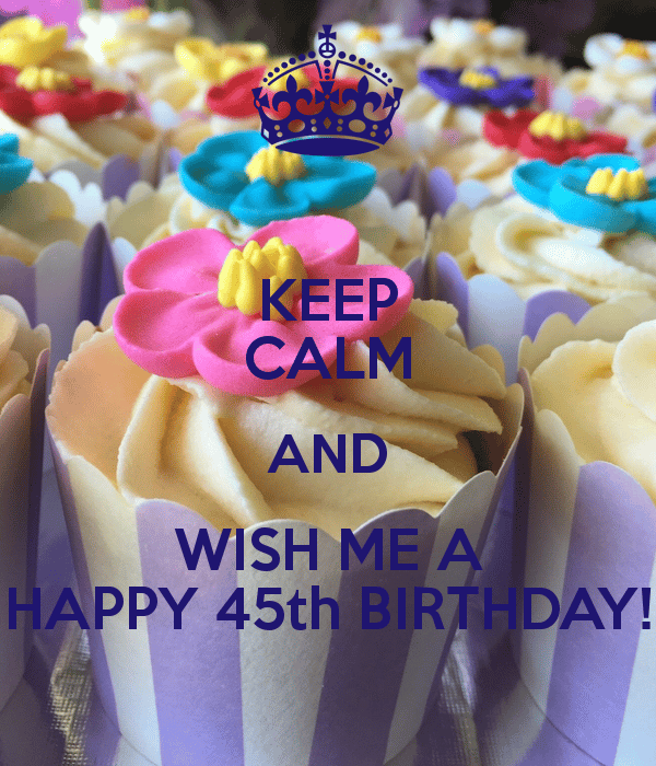 Happy 45th birthday images ð? â Free happy bday pictures and photos ...
