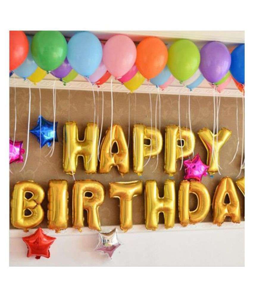 Happy Birthday balloons for making Birthday party extra ...