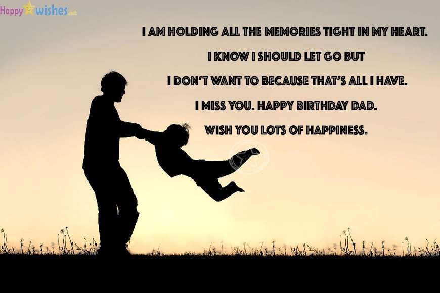 Happy Birthday Daddy in Heaven Quotes &  messages