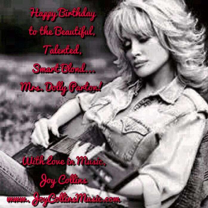 Happy Birthday Dolly Parton! :)
