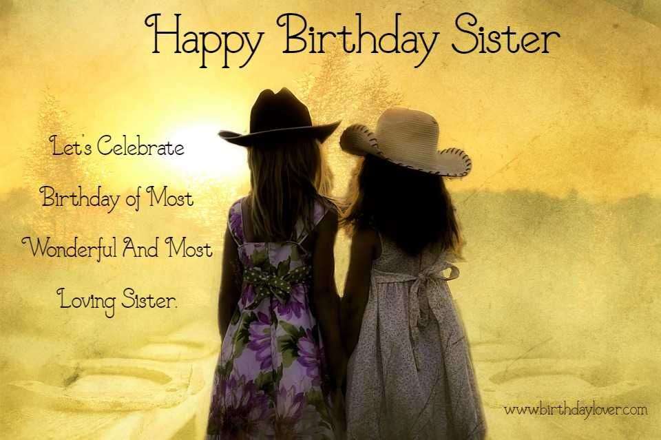 Happy Birthday images for sister