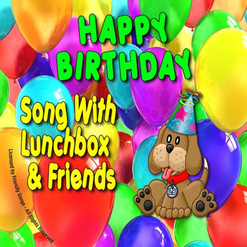 Happy Birthday Song. Personalized children
