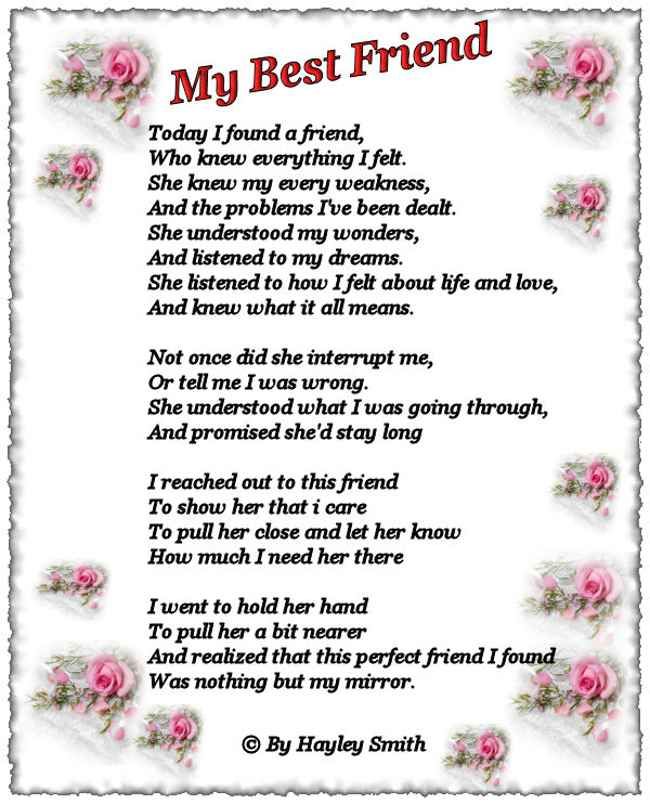 happy birthday to a beautiful friend poem