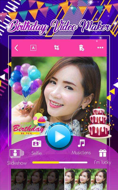 Happy Birthday Video Maker for Android