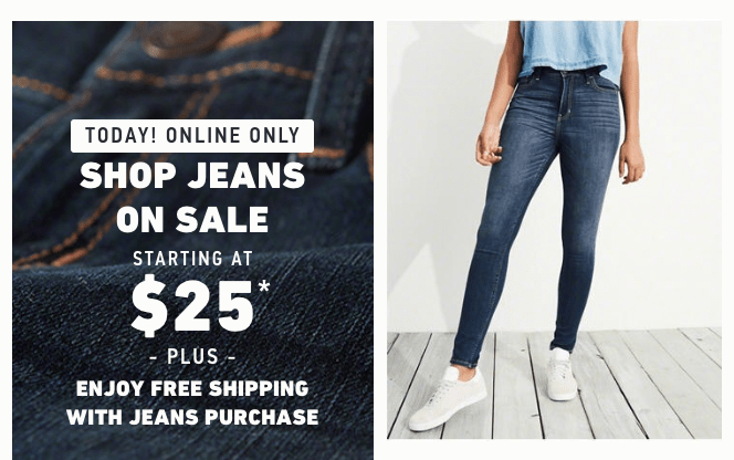 Hollister Co. Jeans Just $15 Shipped (Reg $50)