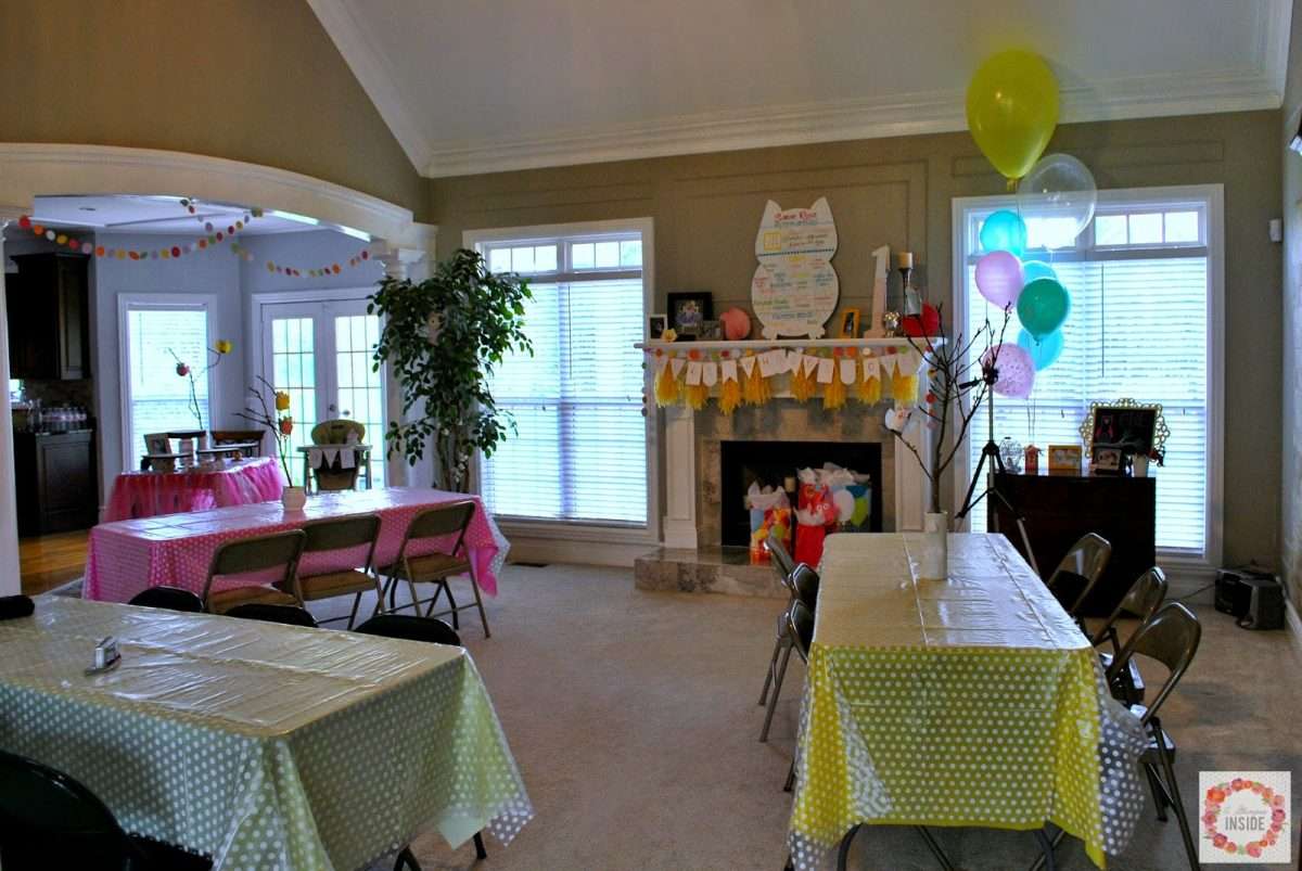 How To Decorate Living Room For Birthday Party ...