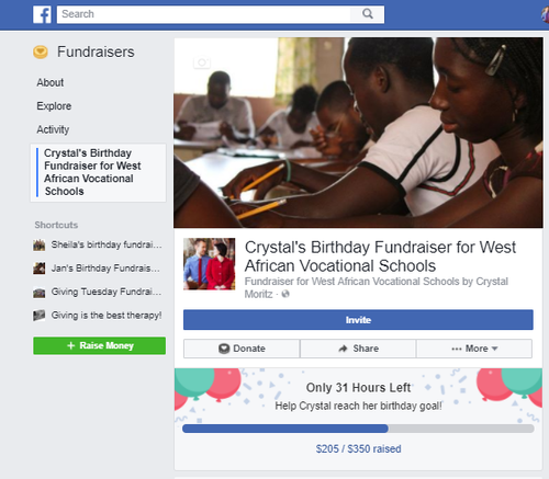How to donate your birthday with a Facebook birthday ...