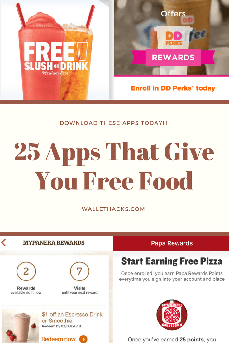 How to Get Free Food from 25+ Restaurant Apps