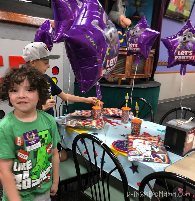 How to Have an Easy and Awesome Chuck E. Cheese Birthday Party