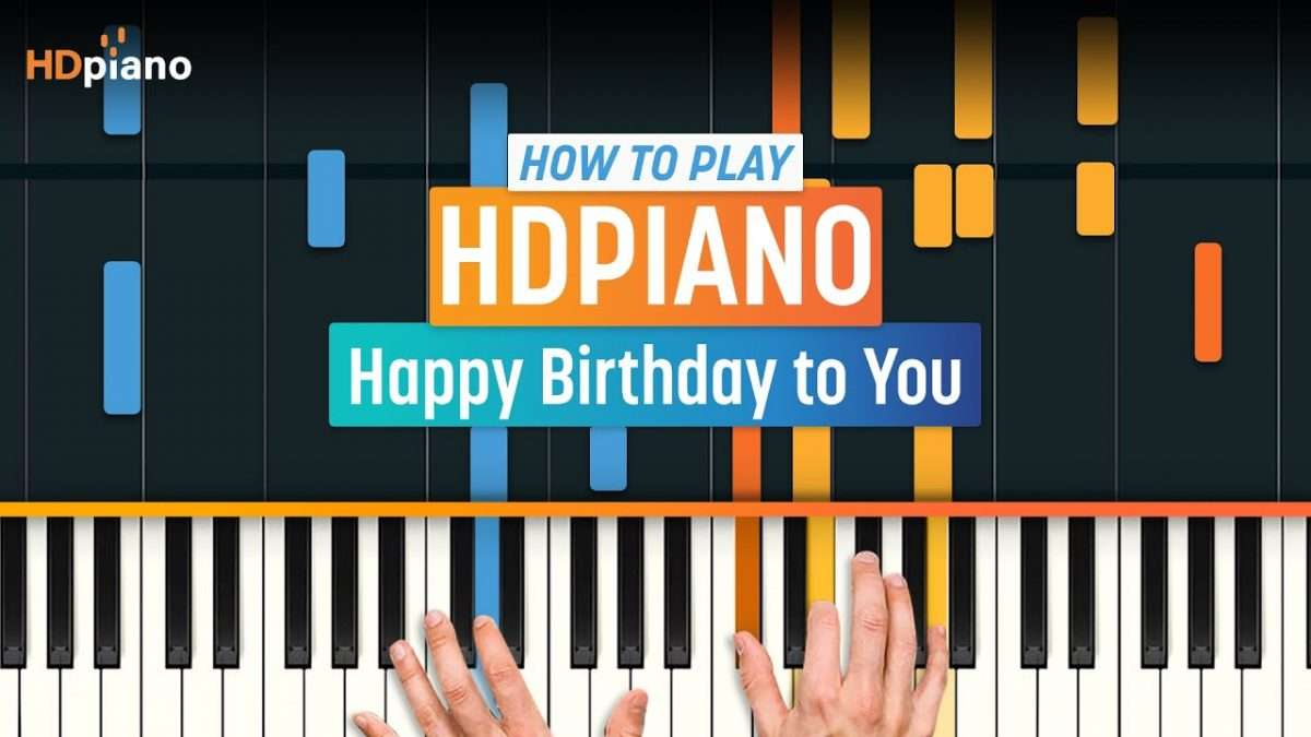 How to Play " Happy Birthday to You"  (Older Lesson)