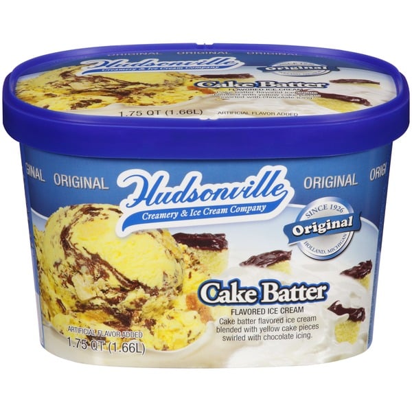 Hudsonville Cake Batter Ice Cream (56 oz)