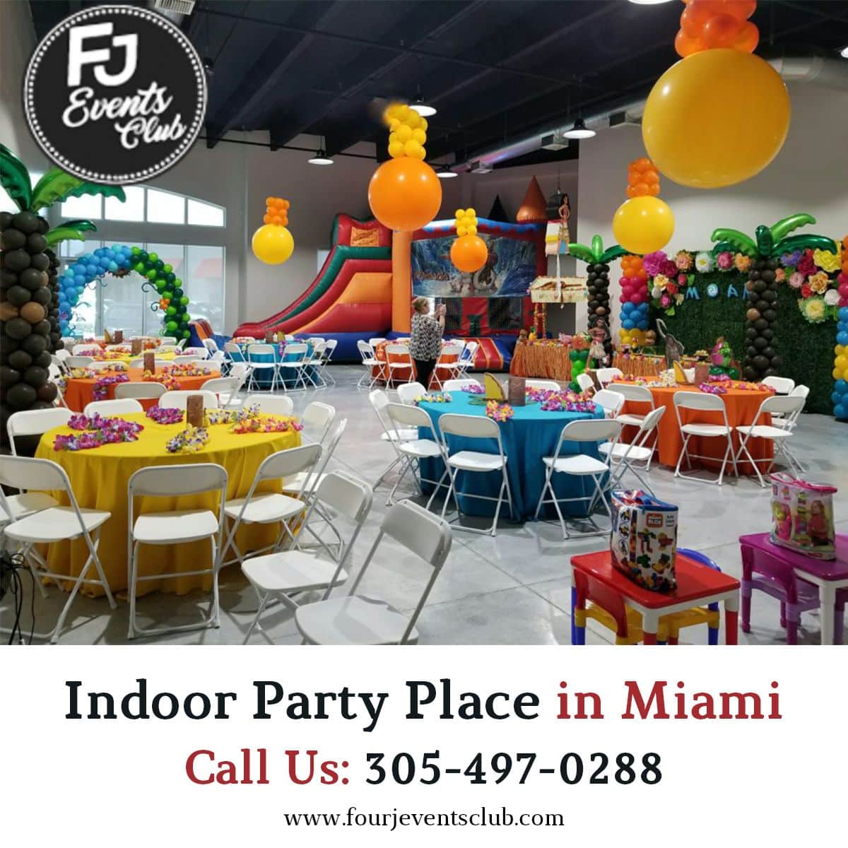 Indoor Party Place in Miami